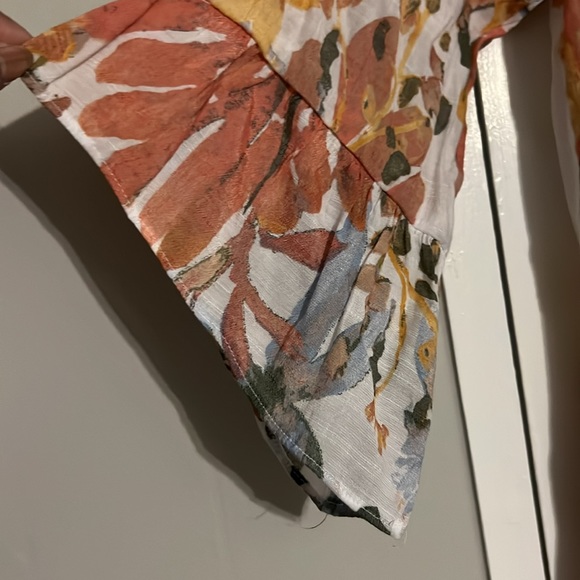 New Directions long sleeve dress for women with bell sleeves. Size PM - Picture 4 of 7